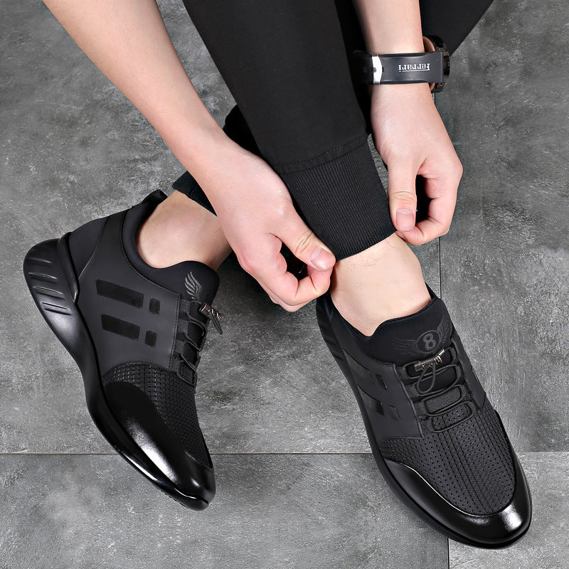 Herren Sneaker mit Höhenzuwachs – Bequeme Freizeitschuhe